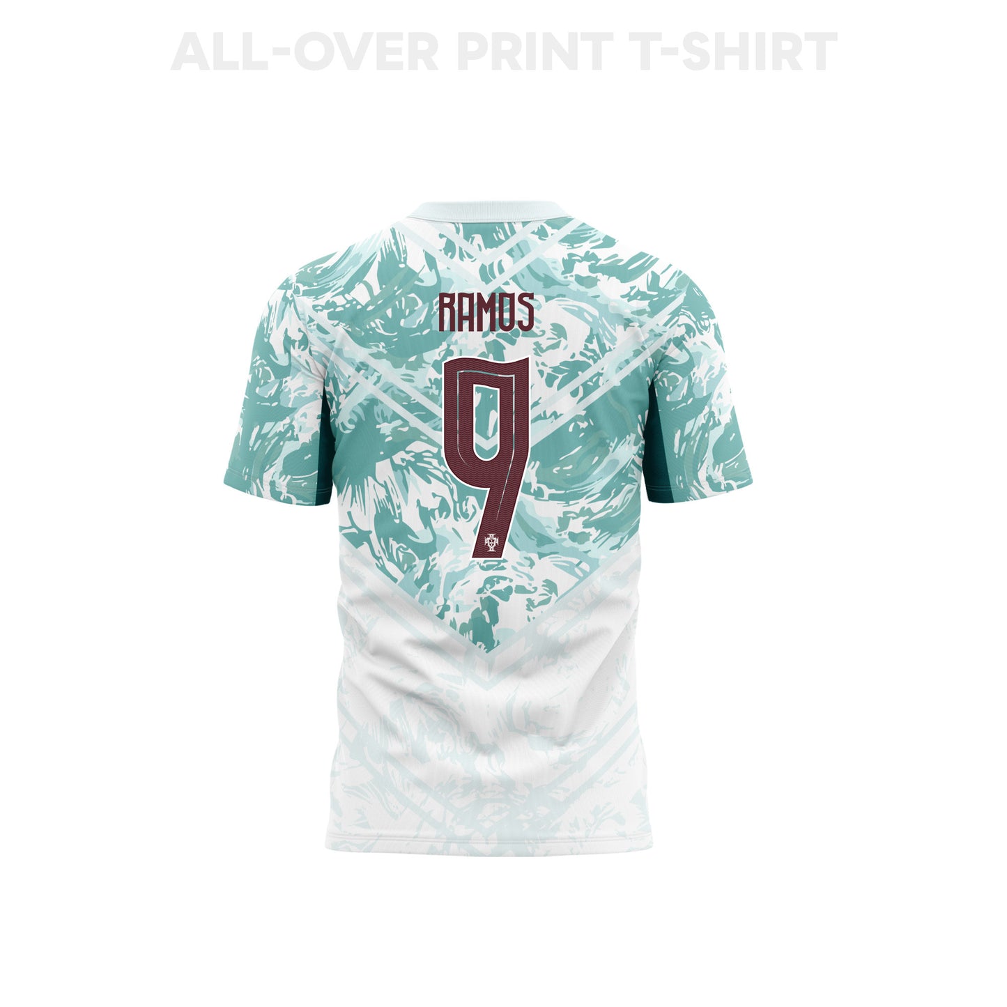 Gonçalo Ramos 9 Youth Portugal 2026 Away 3D T-shirt Fully Printed – White