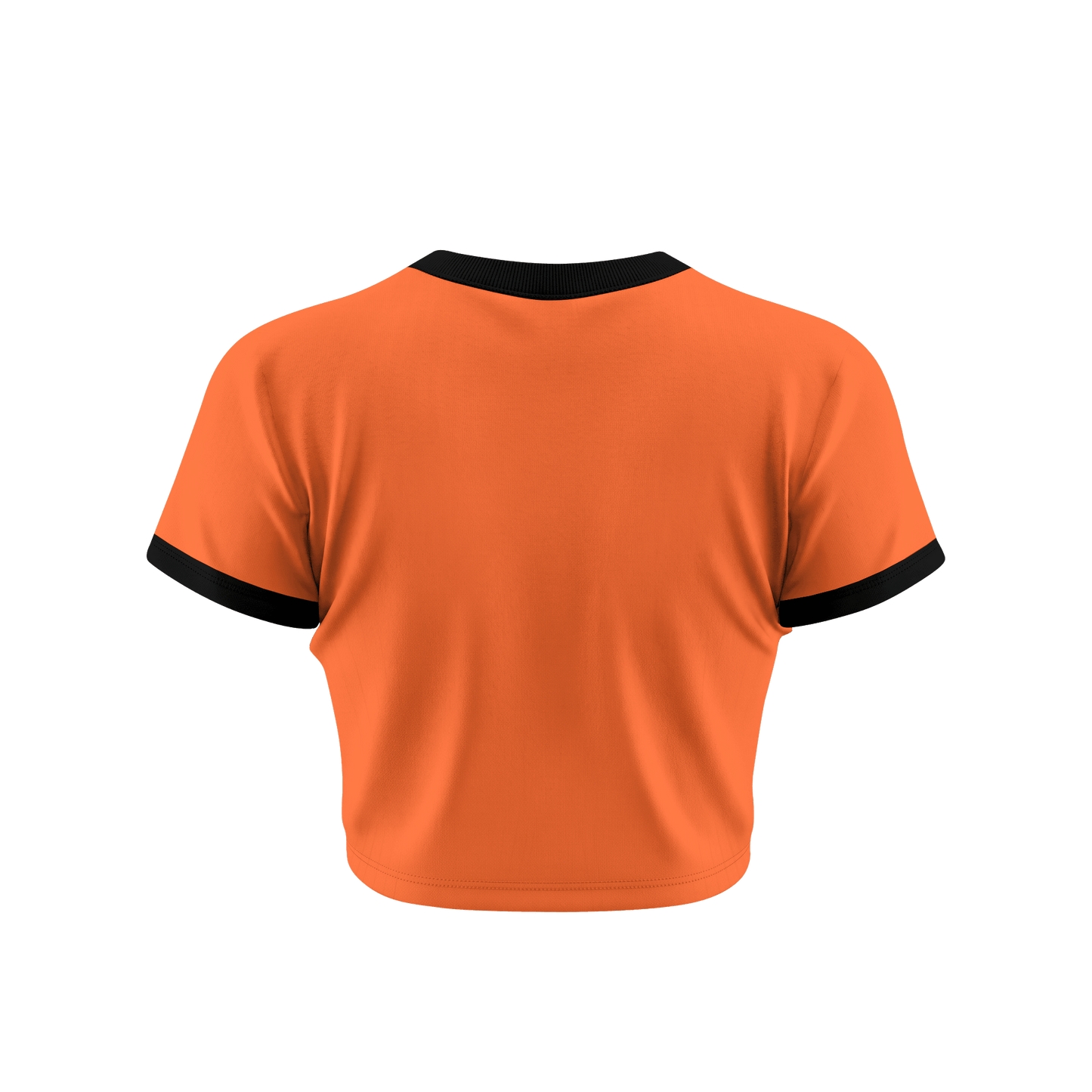 Netherlands 2026 Women's Home All-Over Print Cropped Jersey - Orange