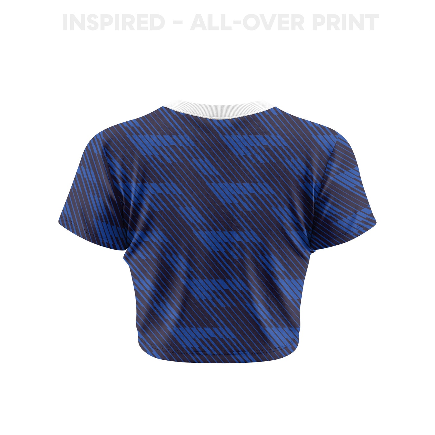 France 2026 Women's Home All-Over Print Cropped Jersey - Blue