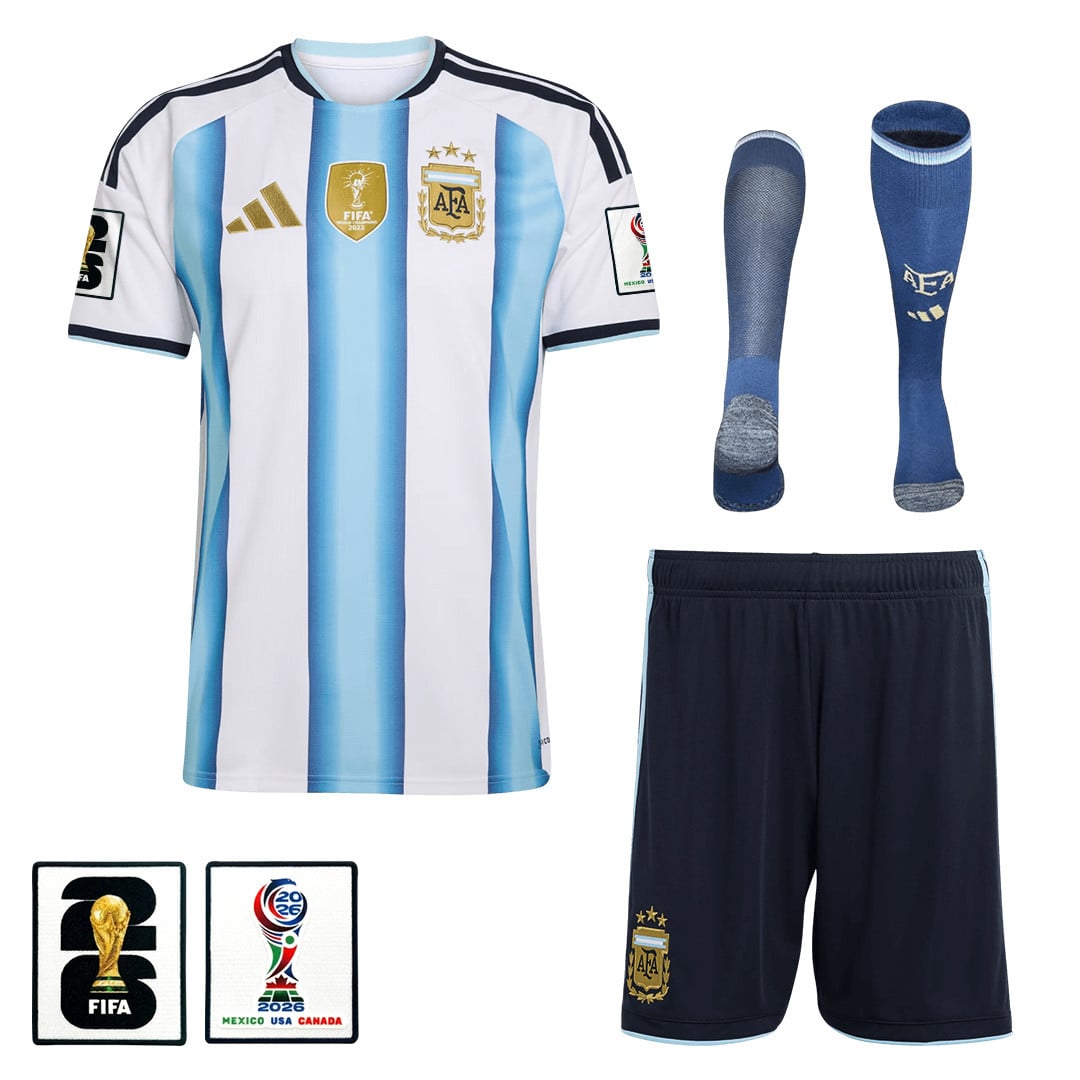 Argentina 2026 Home Men Kit Set – White