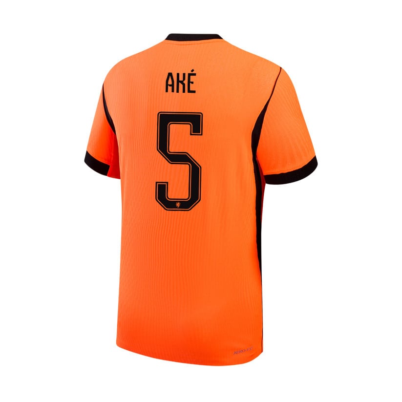 Nathan Aké 5 Netherlands 2026 Home Men Jersey & Shorts Set – Orange