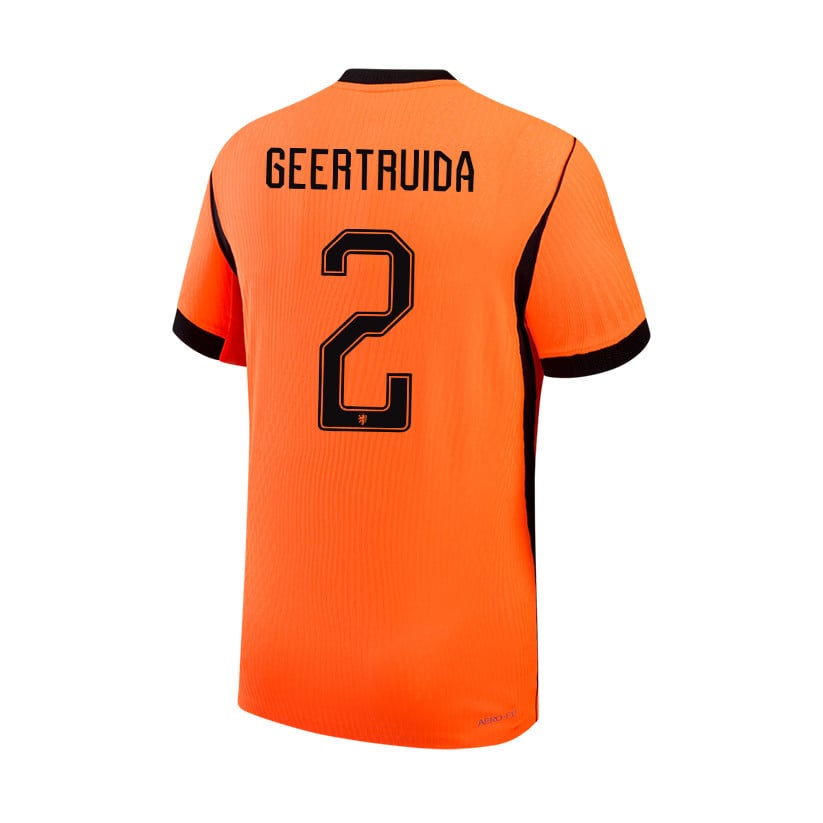 Lutsharel Geertruida 2 Netherlands 2026 Home Men Jersey & Shorts Set – Orange