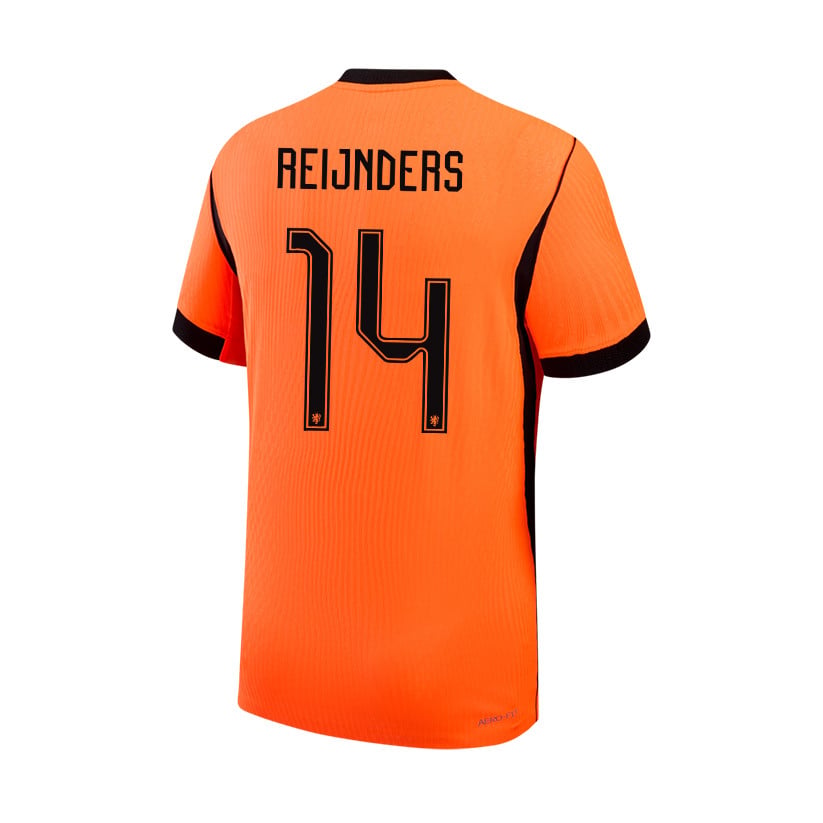 Tijjani Reijnders 14 Netherlands 2026 Home Men Jersey & Shorts Set – Orange