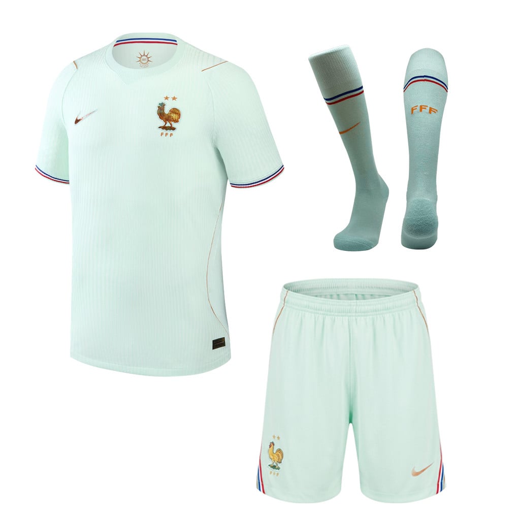 France 2026 Away Men Kit Set – Green