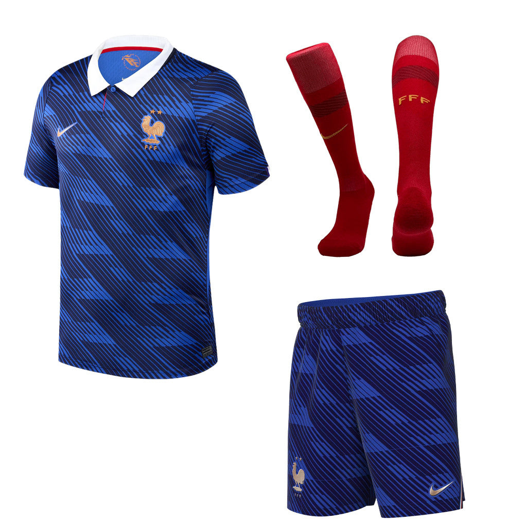 France 2026 Home Men Kit Set – Blue