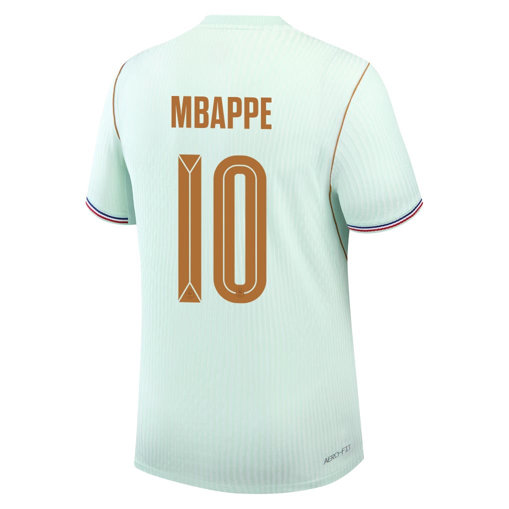 Kylian Mbappé 10 France 2026 Away Men Jersey & Shorts Set – Green