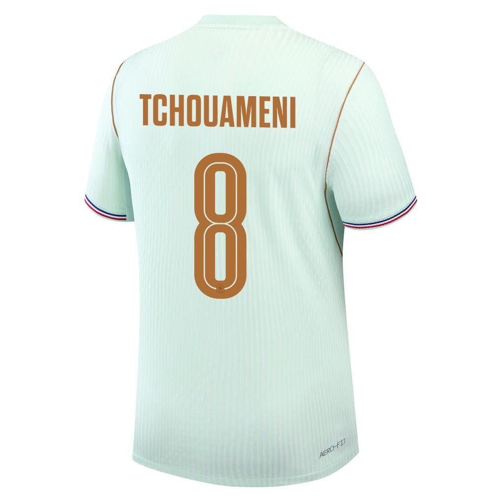 Aurélien Tchouaméni 8 France 2026 Away Men Jersey & Shorts Set – Green