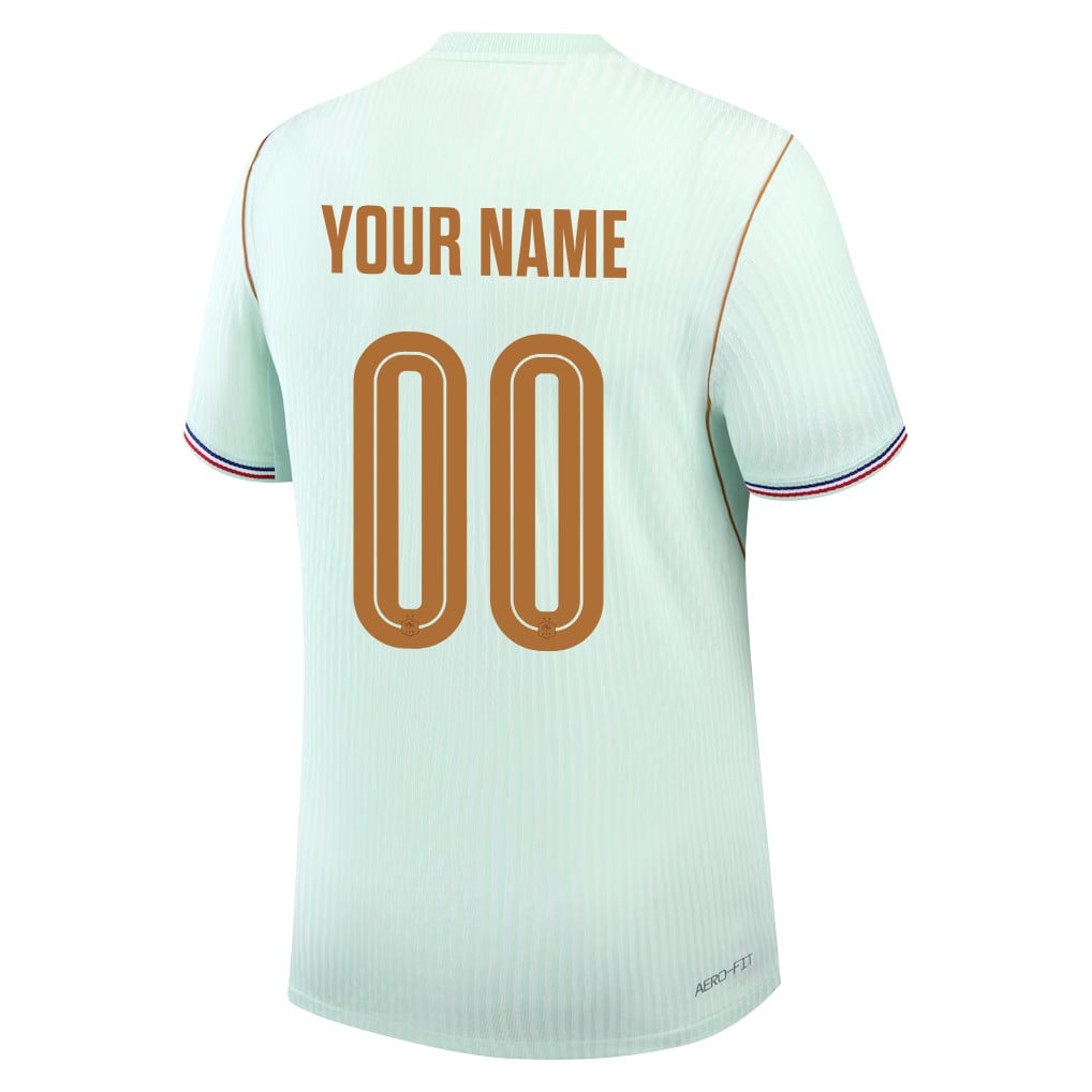 France 2026 Away Men Jersey & Shorts Set – Personalized - Green