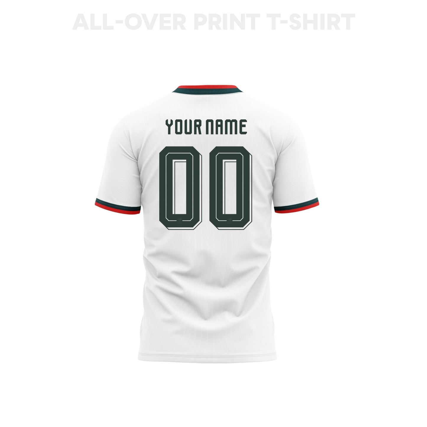 Mexico 2026 Away 3D T-Shirt Fully Printed – Personalized –Unisex, White