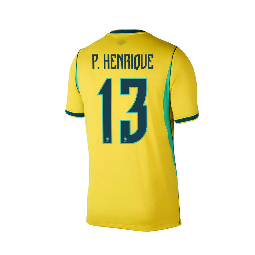 Paulo Henrique 13 Brazil 2026 Home Men Jersey & Shorts Set – Yellow