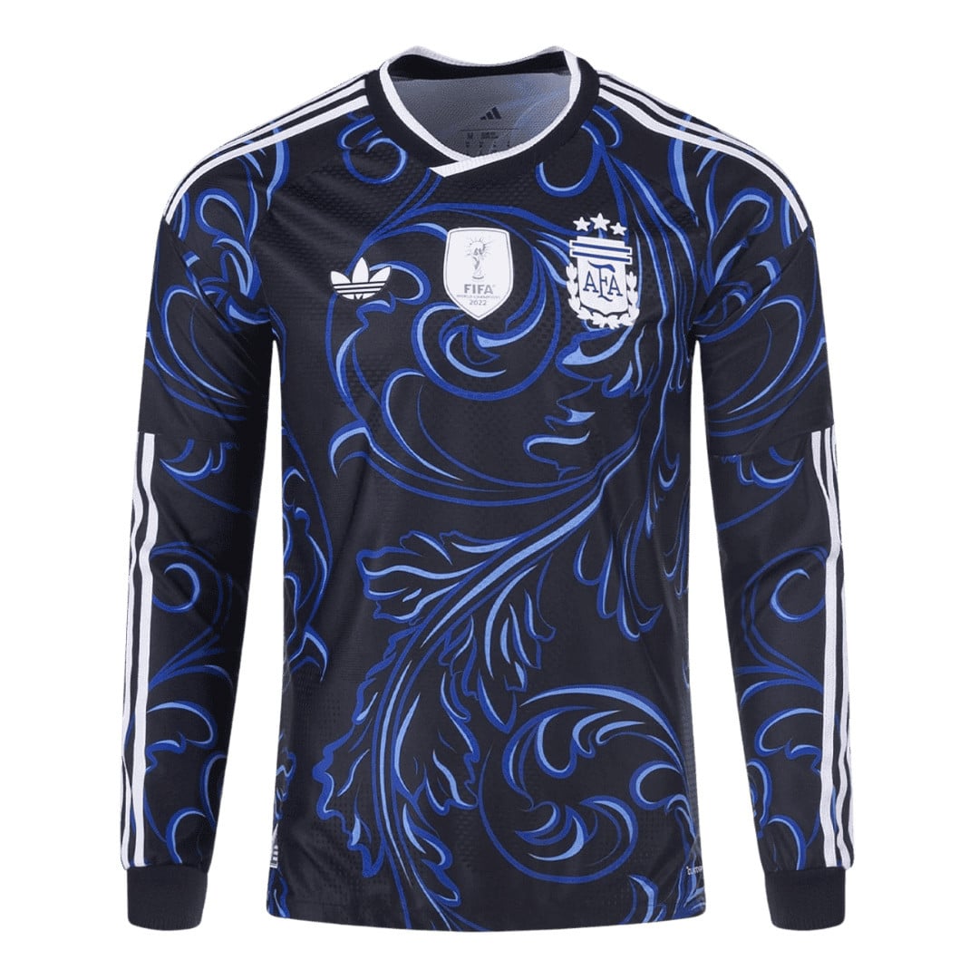 Argentina 2026 Away Long Sleeve Jersey - Black