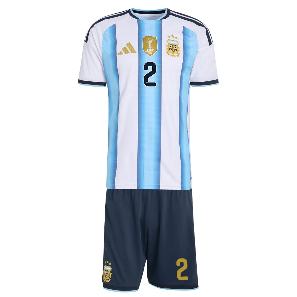 Emiliano Martínez 1 Argentina 2026 Home Men Jersey & Shorts Set – White