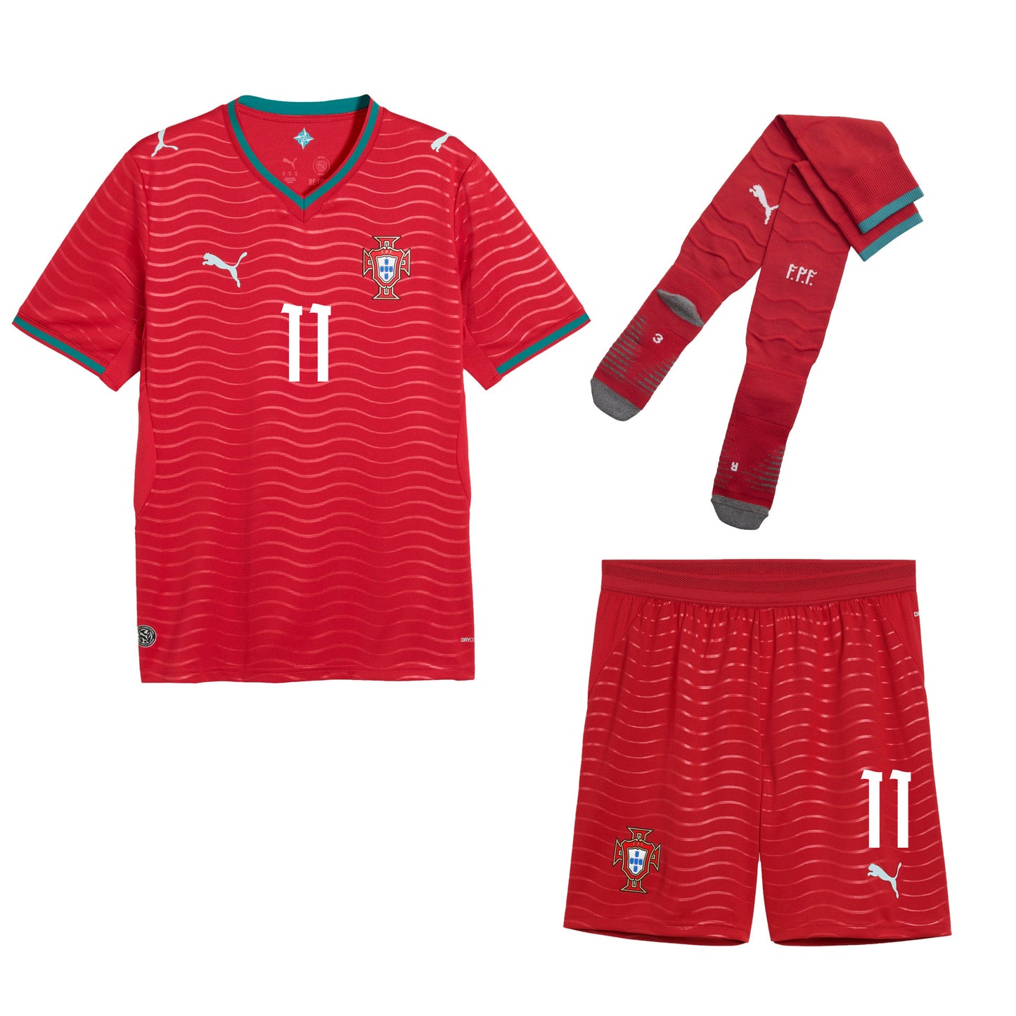 João Félix 11 Portugal 2026 Home Men Kit Set – Red