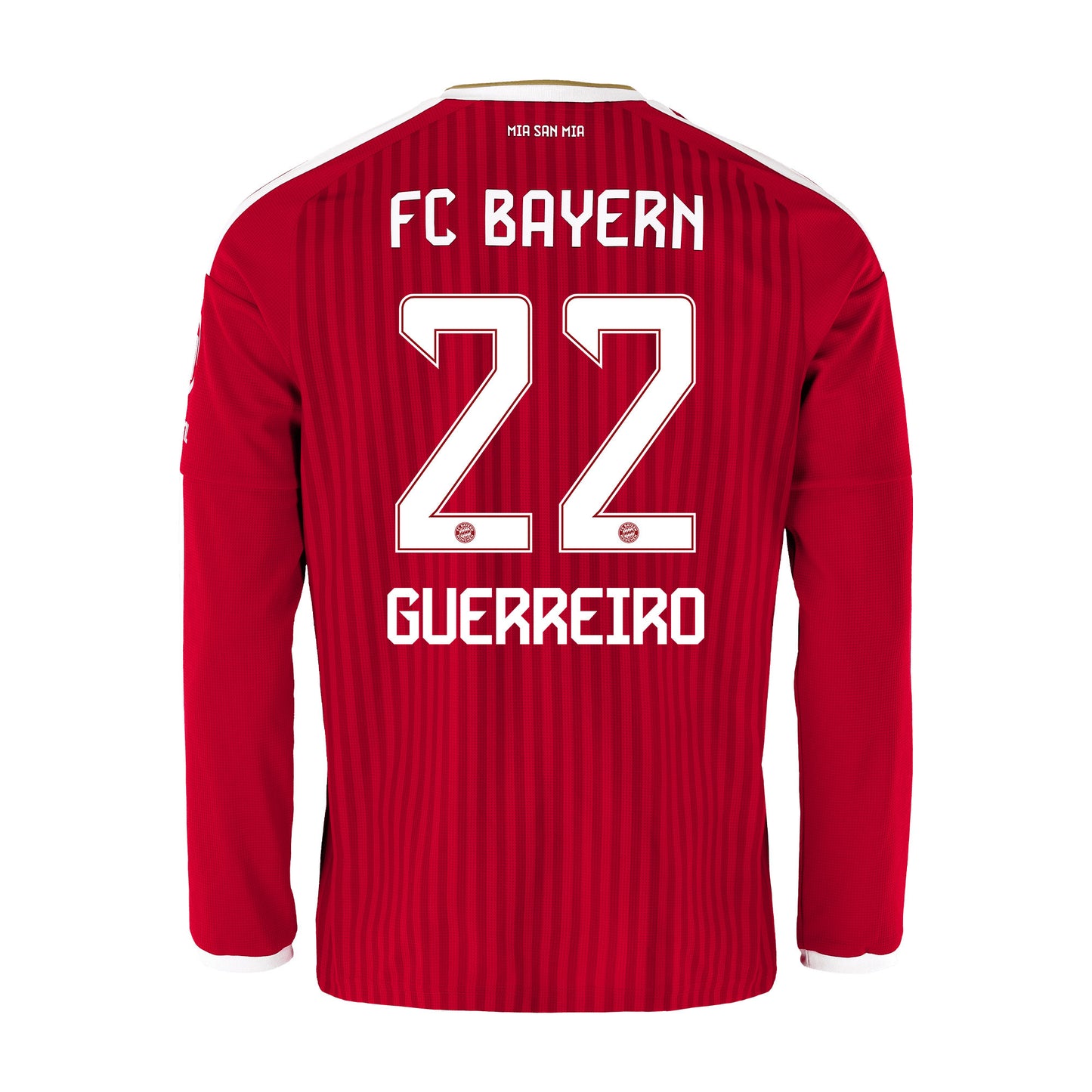 Raphaël Guerreiro 22 Bayern Munich 2026/27 Home Men Long Sleeve Jersey - Red