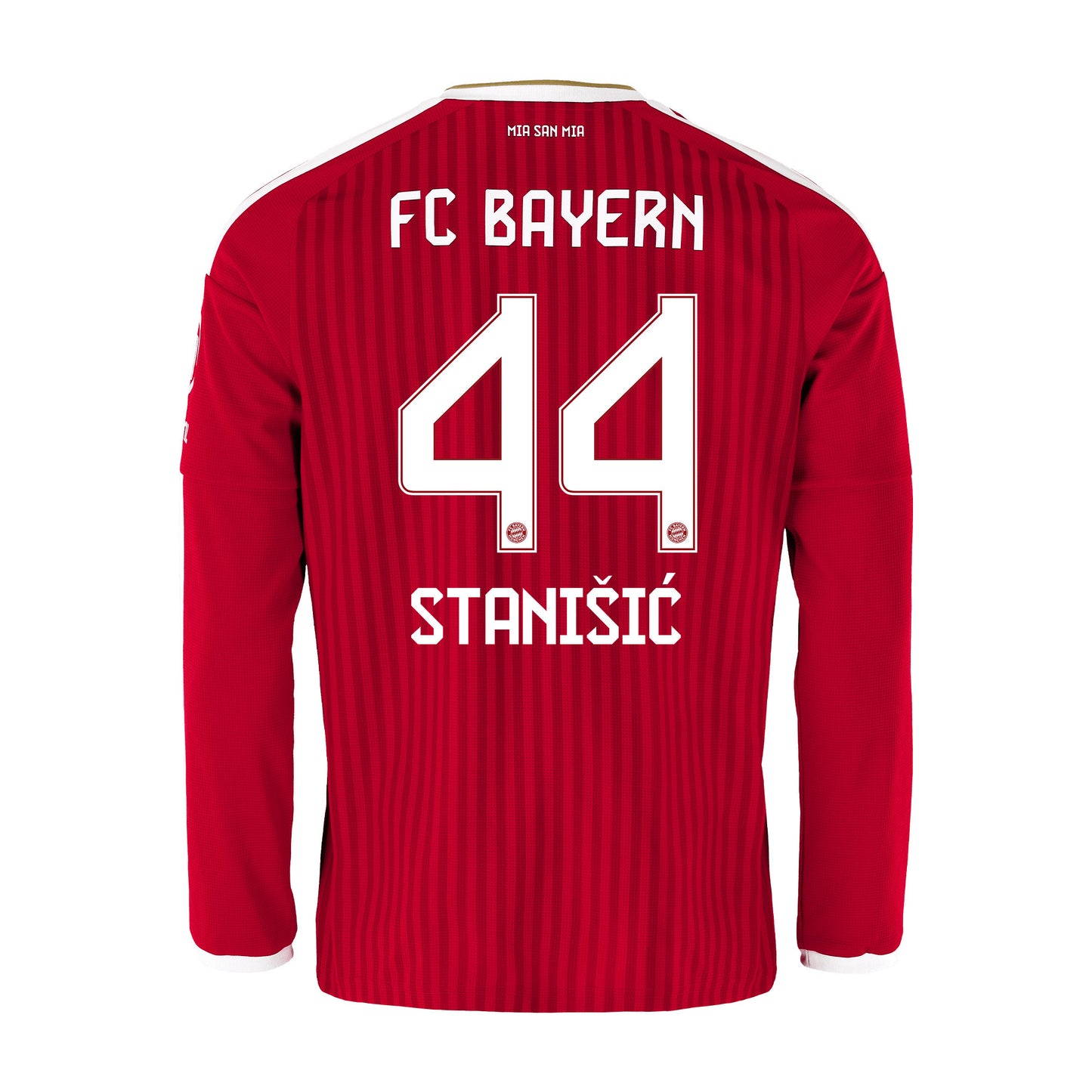 Josip Stanišić 44 Bayern Munich 2026/27 Home Men Long Sleeve Jersey - Red