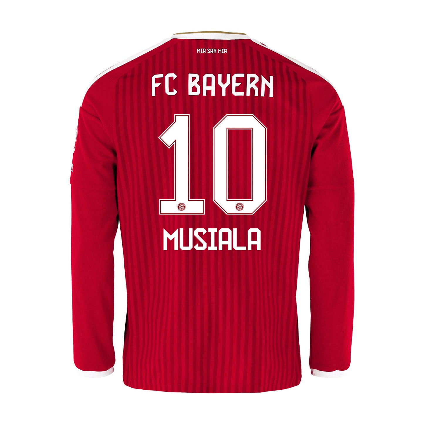 Jamal Musiala 10 Bayern Munich 2026/27 Home Men Long Sleeve Jersey - Red