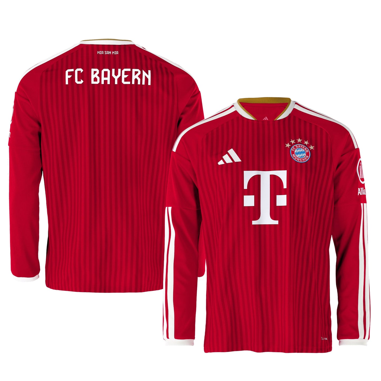 Bayern Munich 2026/27 Home Men Long Sleeve Jersey - Red