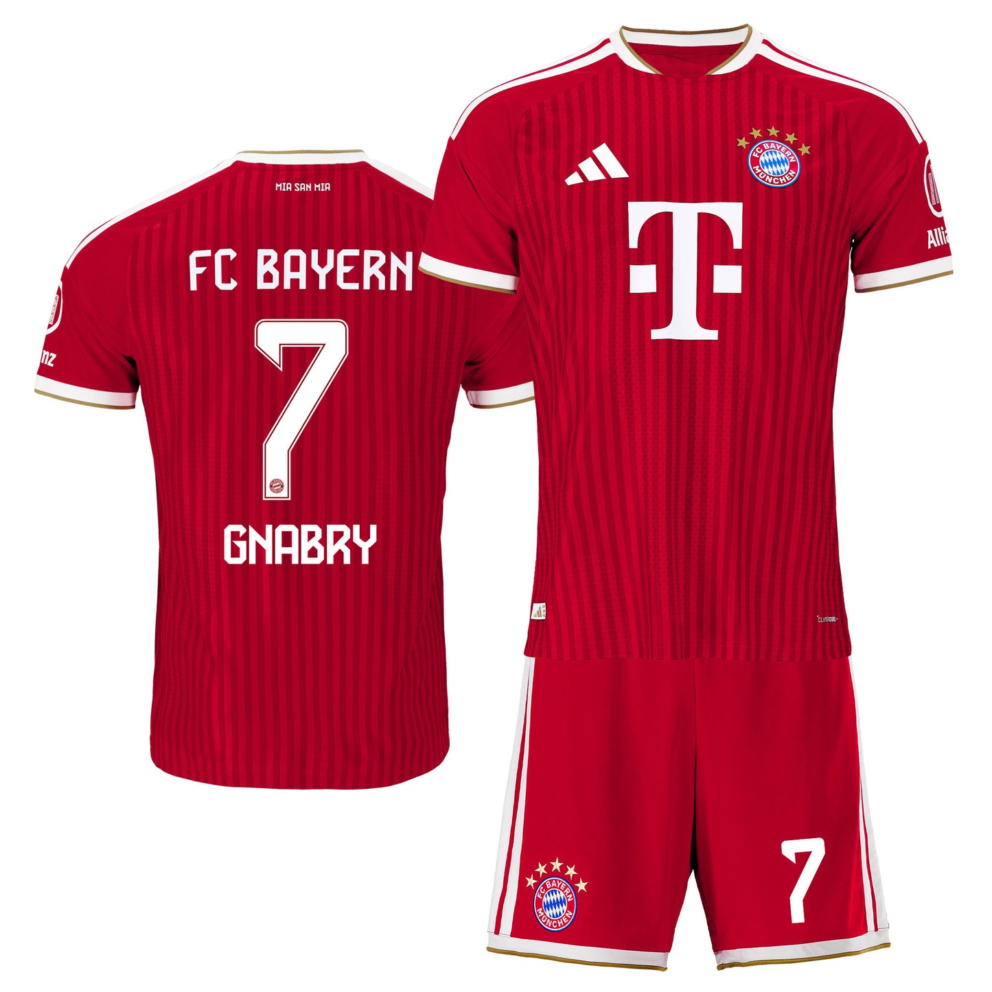 Serge Gnabry 7 Bayern Munich 2026/27 Home Men Jersey & Shorts Set – Red