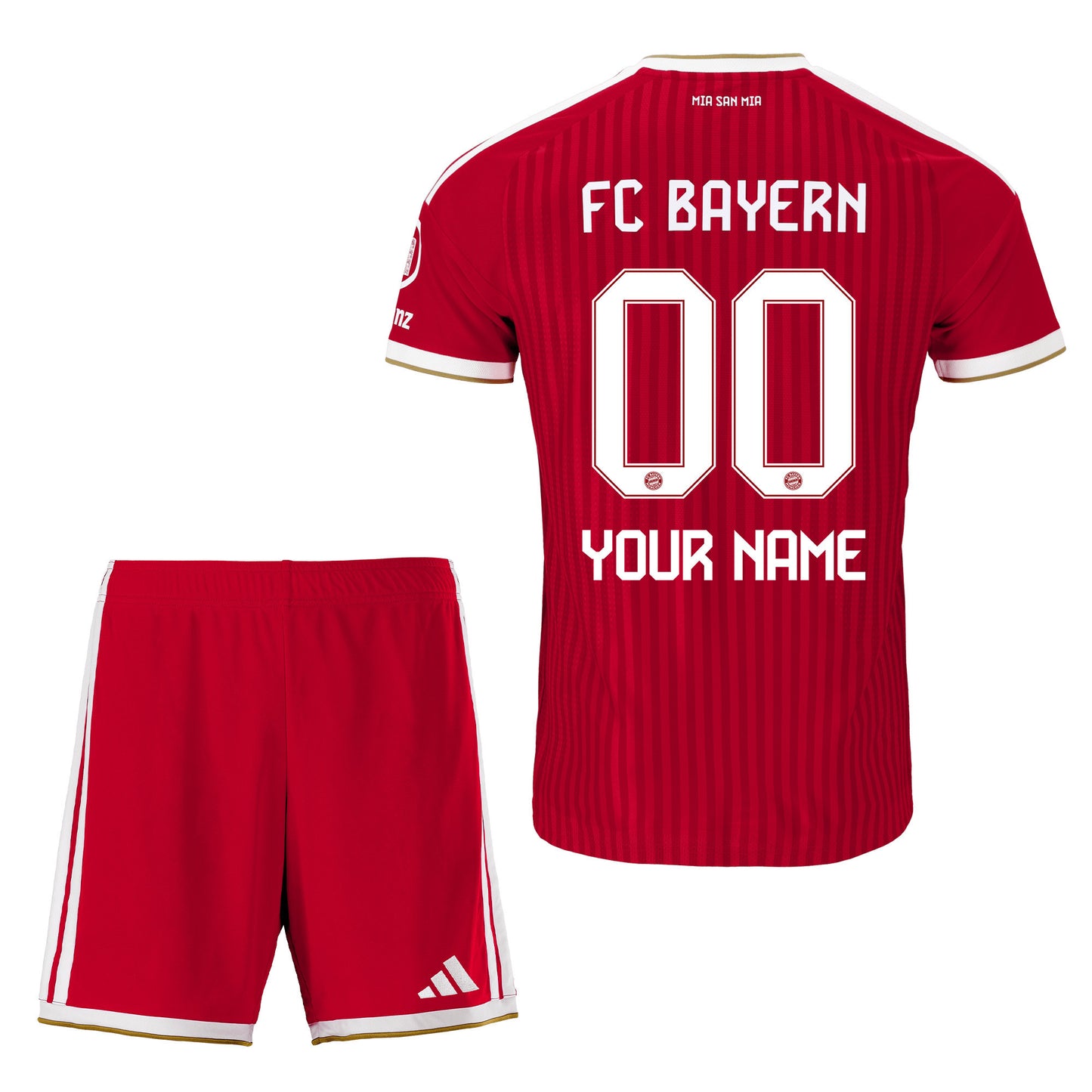 Bayern Munich 2026/27 Home Men Jersey & Shorts Set – Personalized - Red