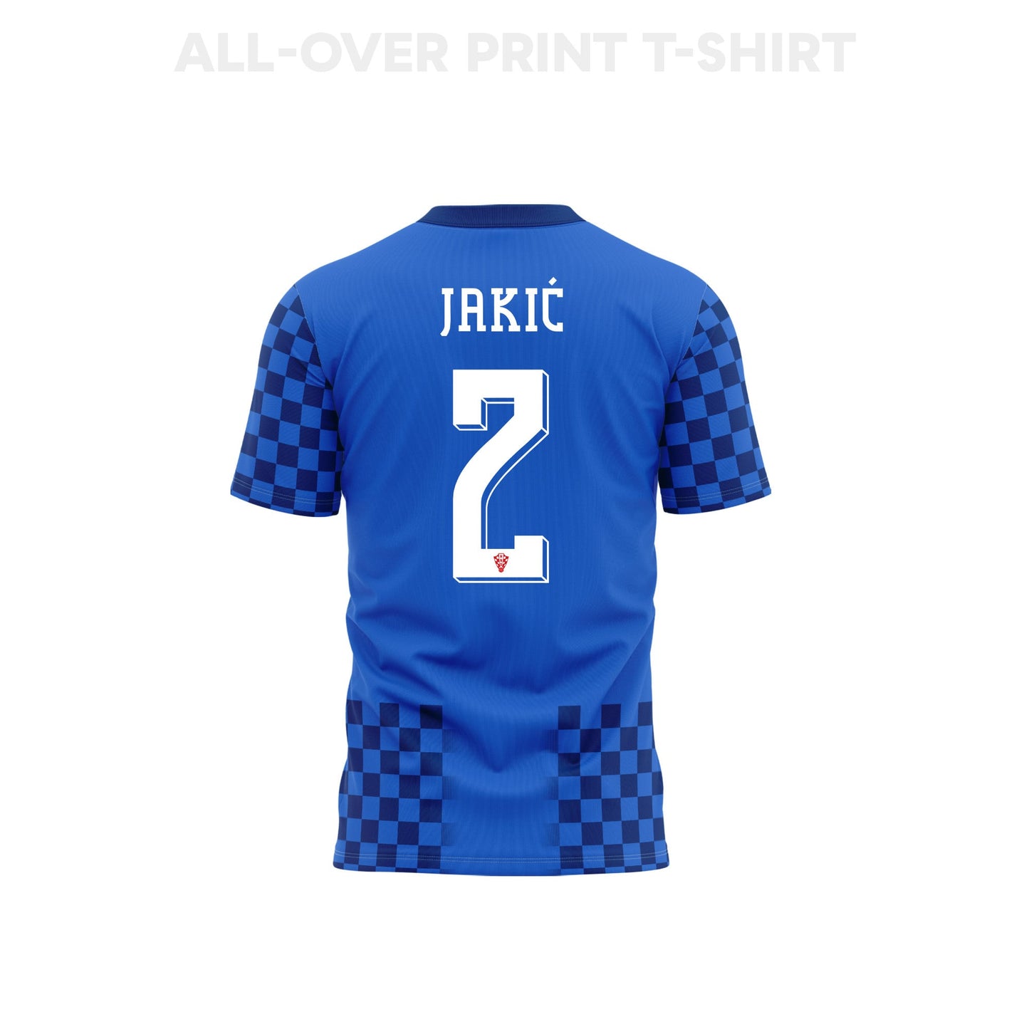 Kristijan Jakić 2 Croatia 2026 Away 3D T-Shirt Fully Printed – Unisex, Blue
