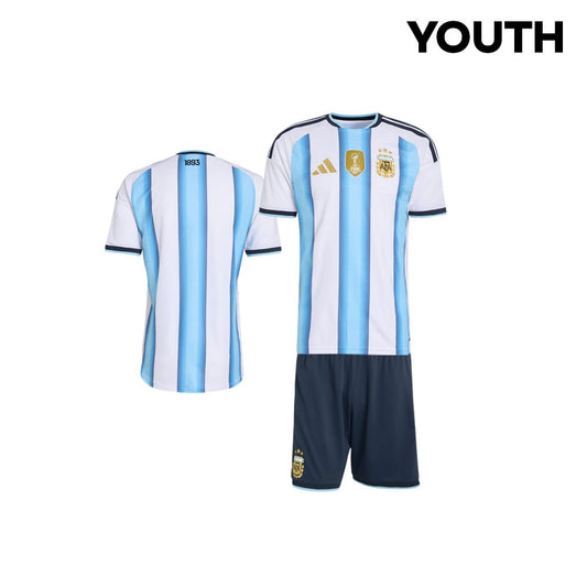 Argentina 2026 Youth Home Jersey & Shorts Set - White