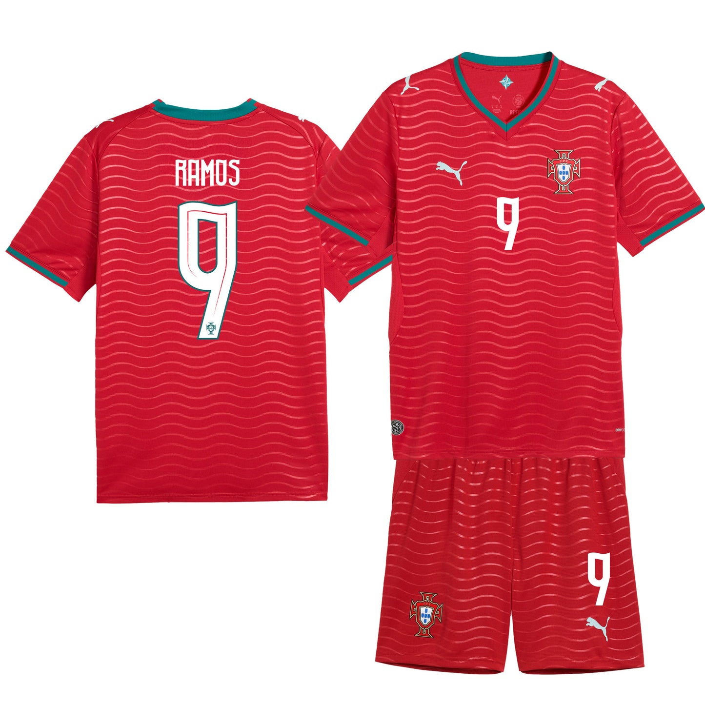 Gonçalo Ramos 9 Portugal 2026 Home Men Jersey & Shorts Set – Red