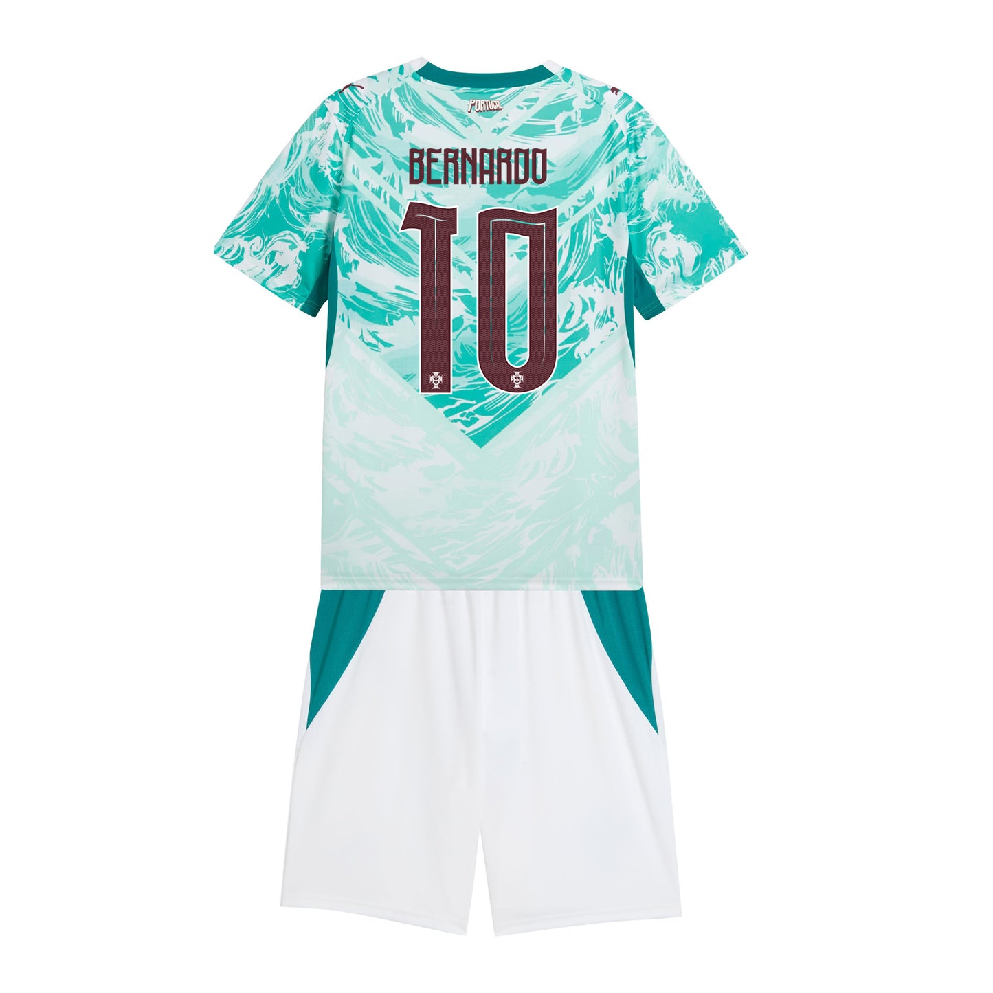Bernardo Silva 10 Portugal 2026 Away Men Jersey & Shorts Set – White