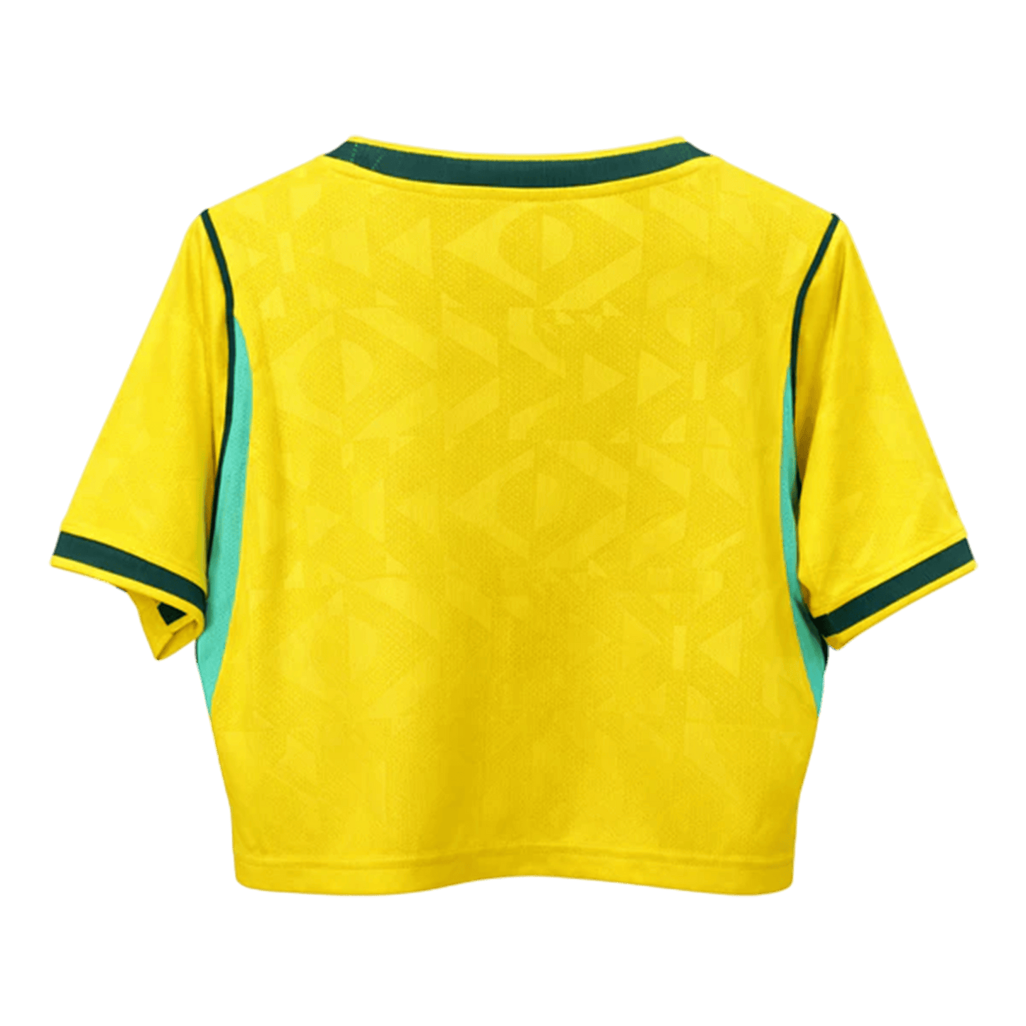 Brazil 2026 Home Women's Cropped Jersey - Yellow