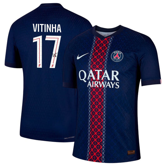 Vitinha 17 Signature Paris Saint-Germain 25/26 Home Men Jersey - Navy