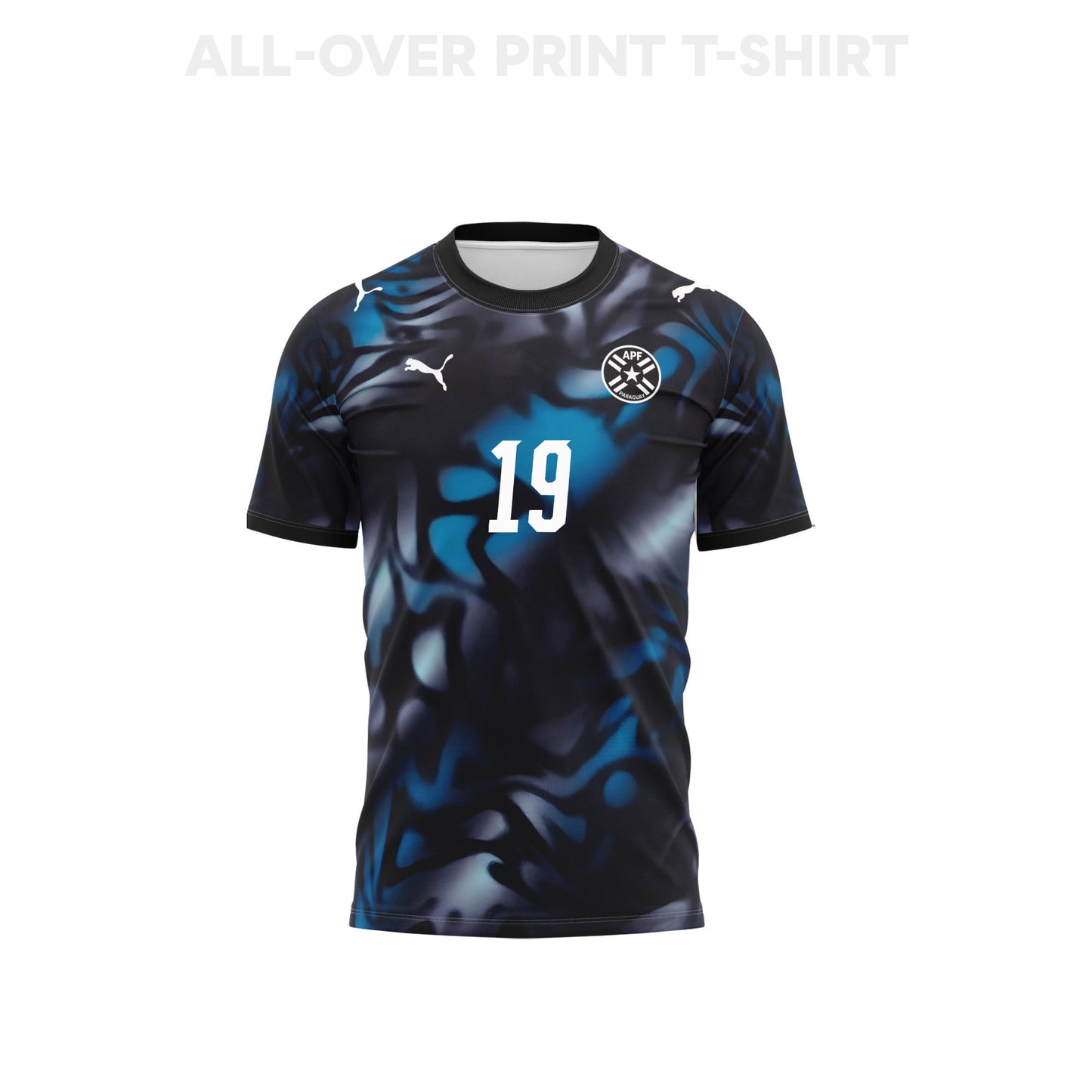 Julio Enciso 19 Paraguay 2026 Away 3D T-Shirt Fully Printed – Unisex, Navy