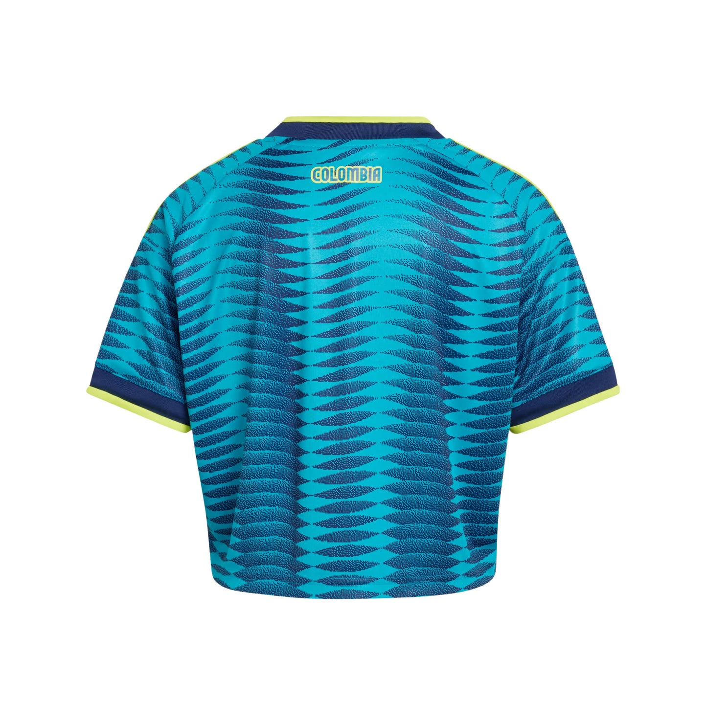 Colombia 2026 Away Women's Cropped Jersey - Turquoise