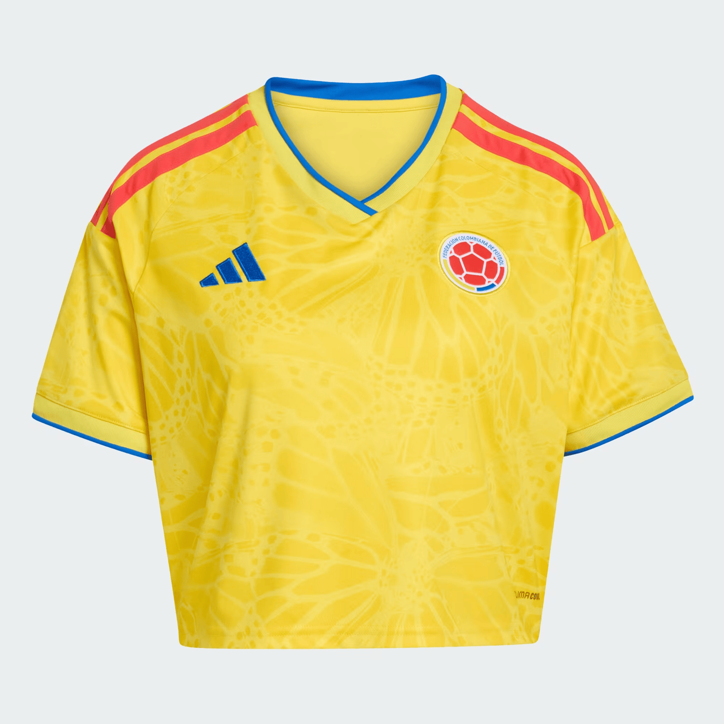 Colombia 2026 Home Women's Cropped Jersey - Yellow