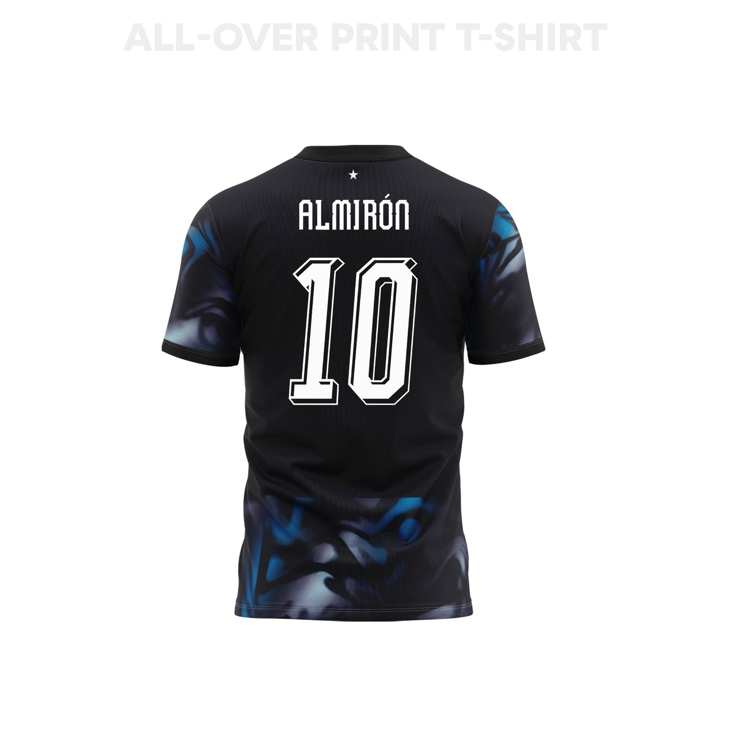 Miguel Almirón 10 Youth Paraguay 2026 Away 3D T-shirt Fully Printed – Navy