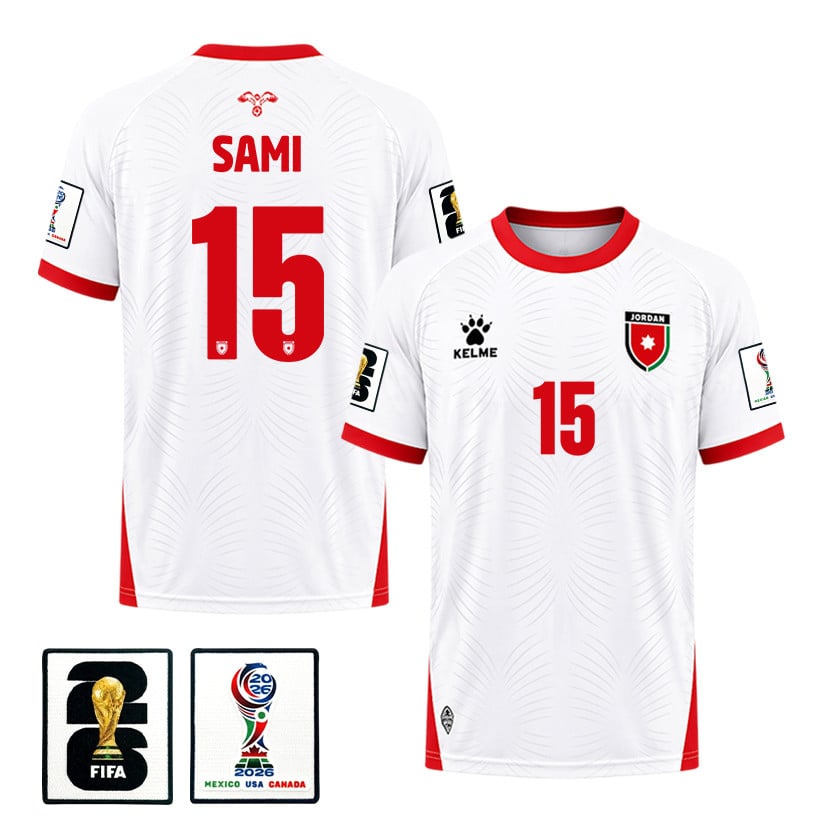 Ibrahim Sami 15 Jordan 2026 Home Jersey - White, Men