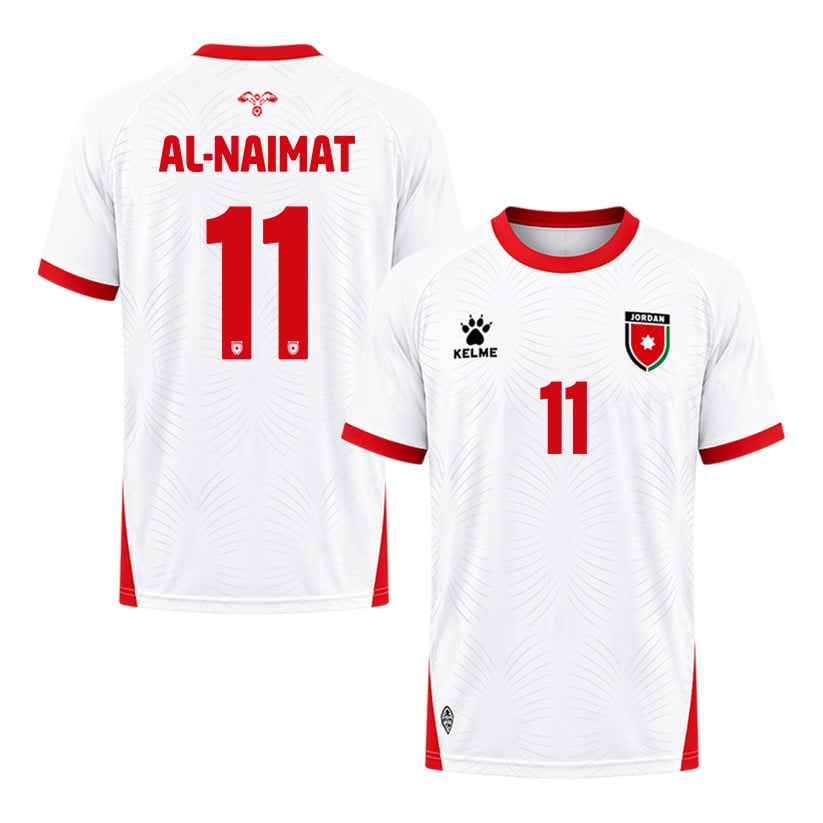 Yazan Al-Naimat 11 Jordan 2026 Home Jersey - White, Men