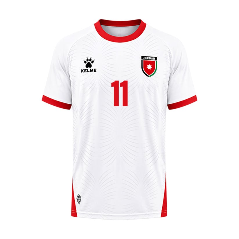 Yazan Al-Naimat 11 Jordan 2026 Home Jersey - White, Men