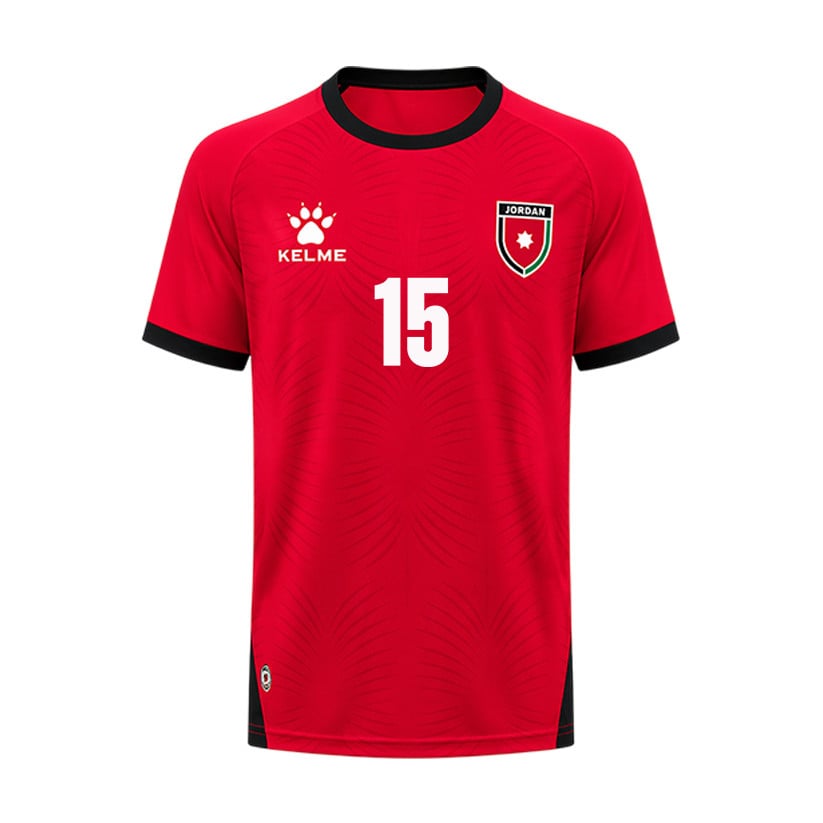 Ibrahim Sami 15 Jordan 2026 Away Jersey - Red, Men