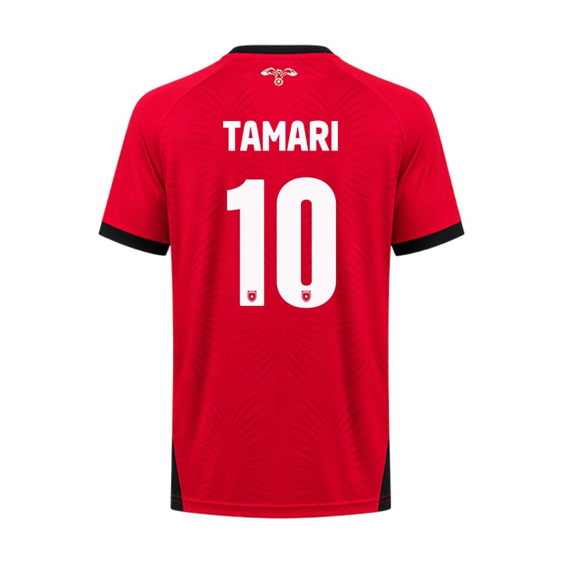 Mousa Tamari 10 Jordan 2026 Away Jersey - Red, Men