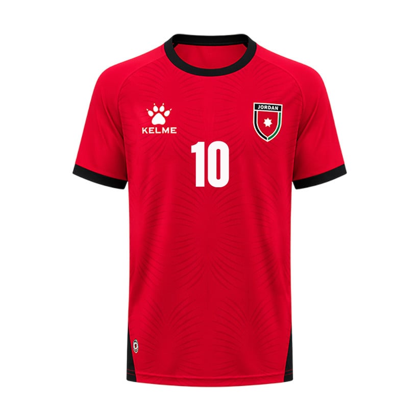 Mousa Tamari 10 Jordan 2026 Away Jersey - Red, Men