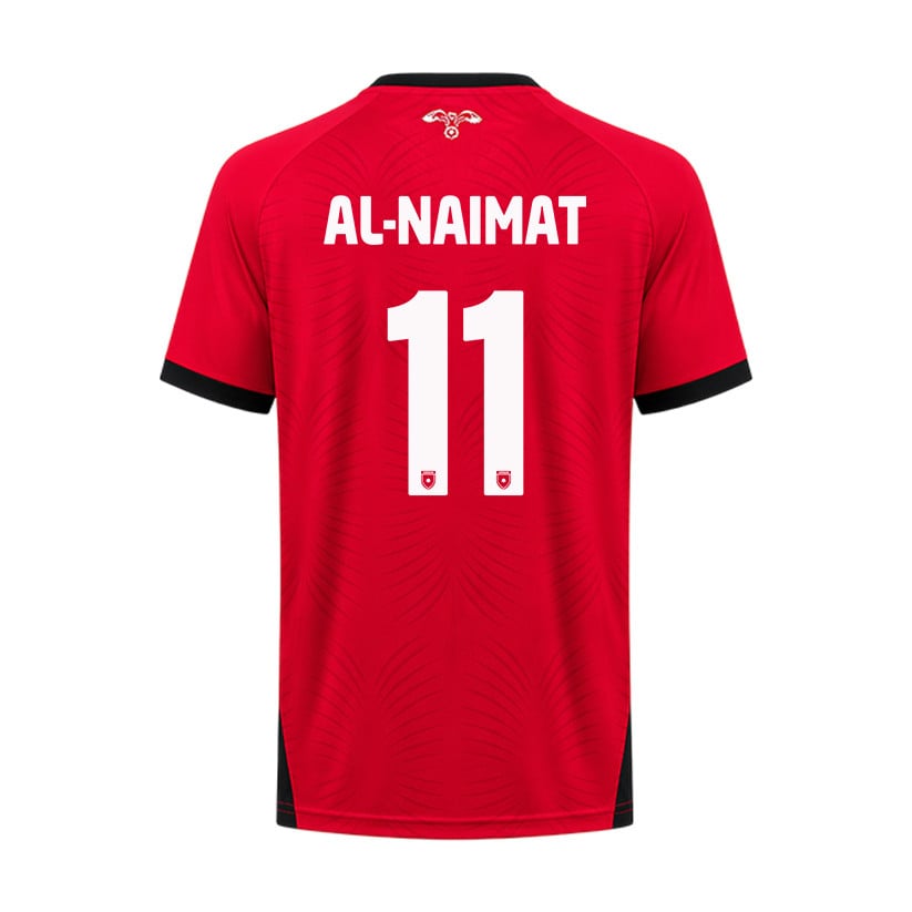 Yazan Al-Naimat 11 Jordan 2026 Away Jersey - Red, Men