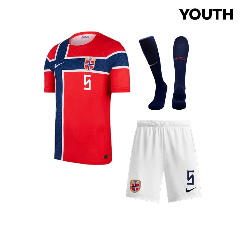 David Moeller Wolfe 5 Norway 2026 YOUTH Home Kit Set – Red