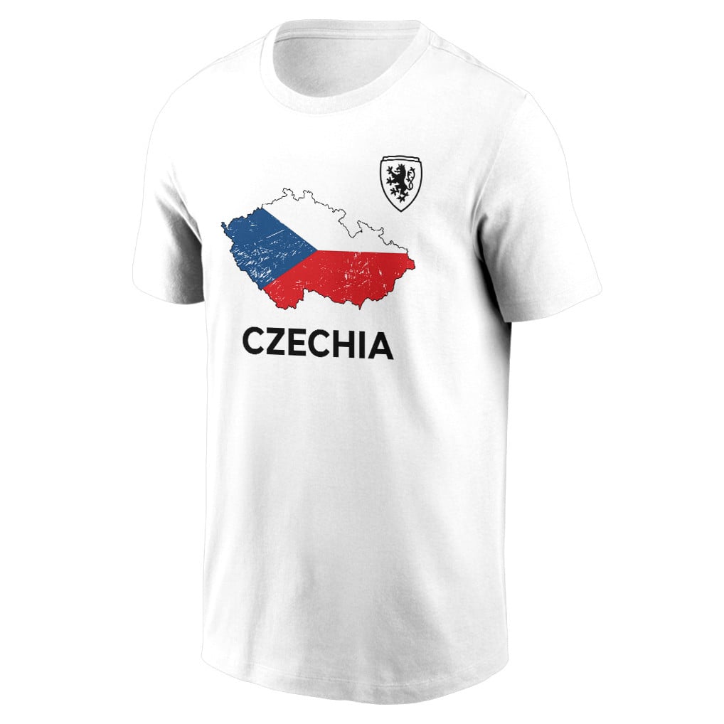 Czechia Soccer Pride World Cup 2026 T-shirt - Distressed Map Graphic