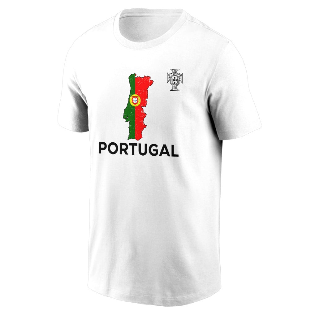 Portugal Soccer Pride World Cup 2026 T-shirt - Distressed Map Graphic