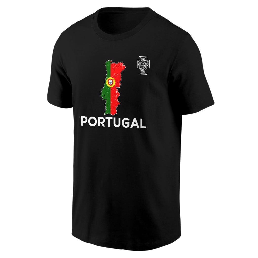 Portugal Soccer Pride World Cup 2026 T-shirt - Distressed Map Graphic