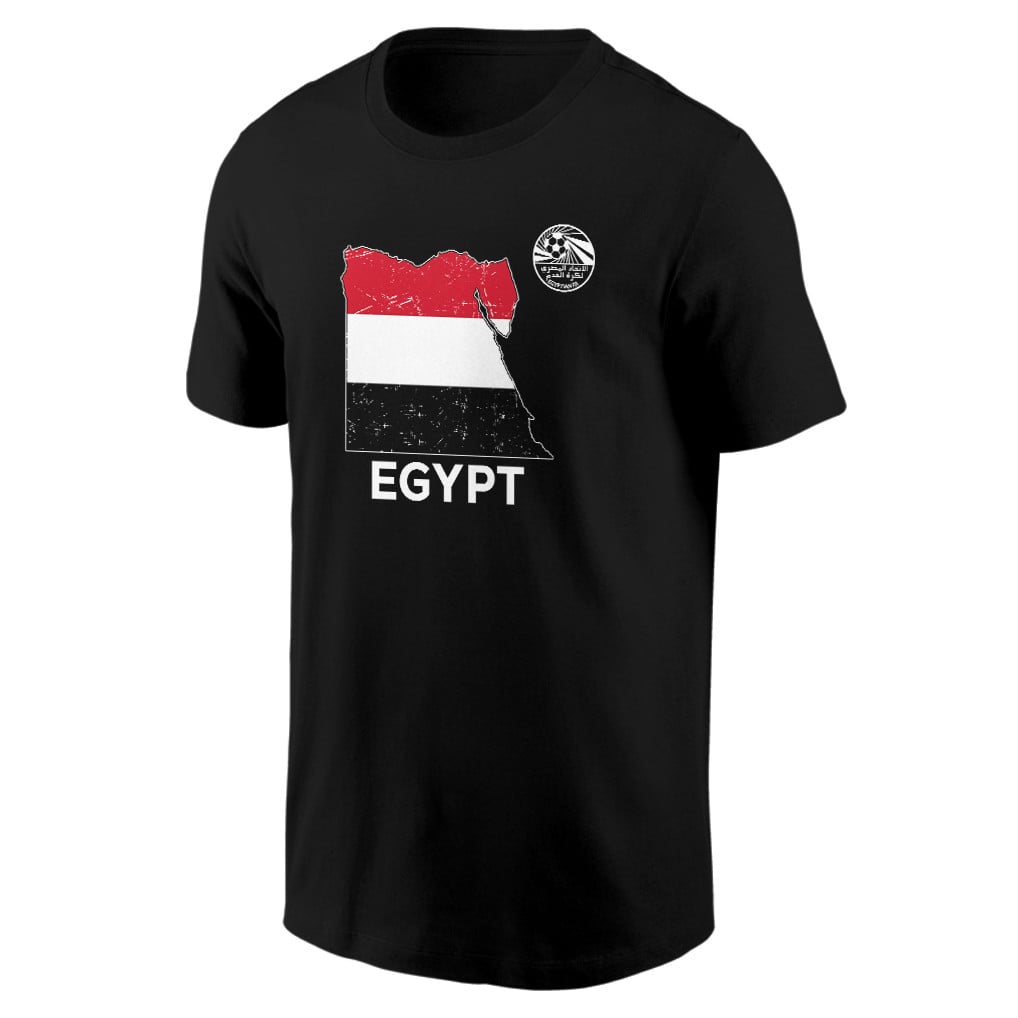 Egypt Soccer Pride World Cup 2026 T-shirt - Distressed Map Graphic