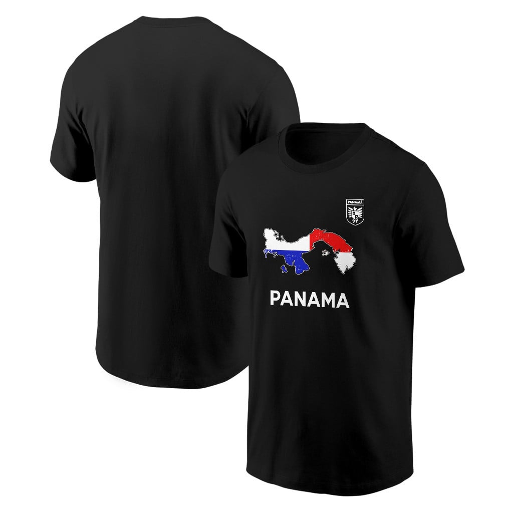 Panama Soccer Pride World Cup 2026 T-shirt - Distressed Map Graphic