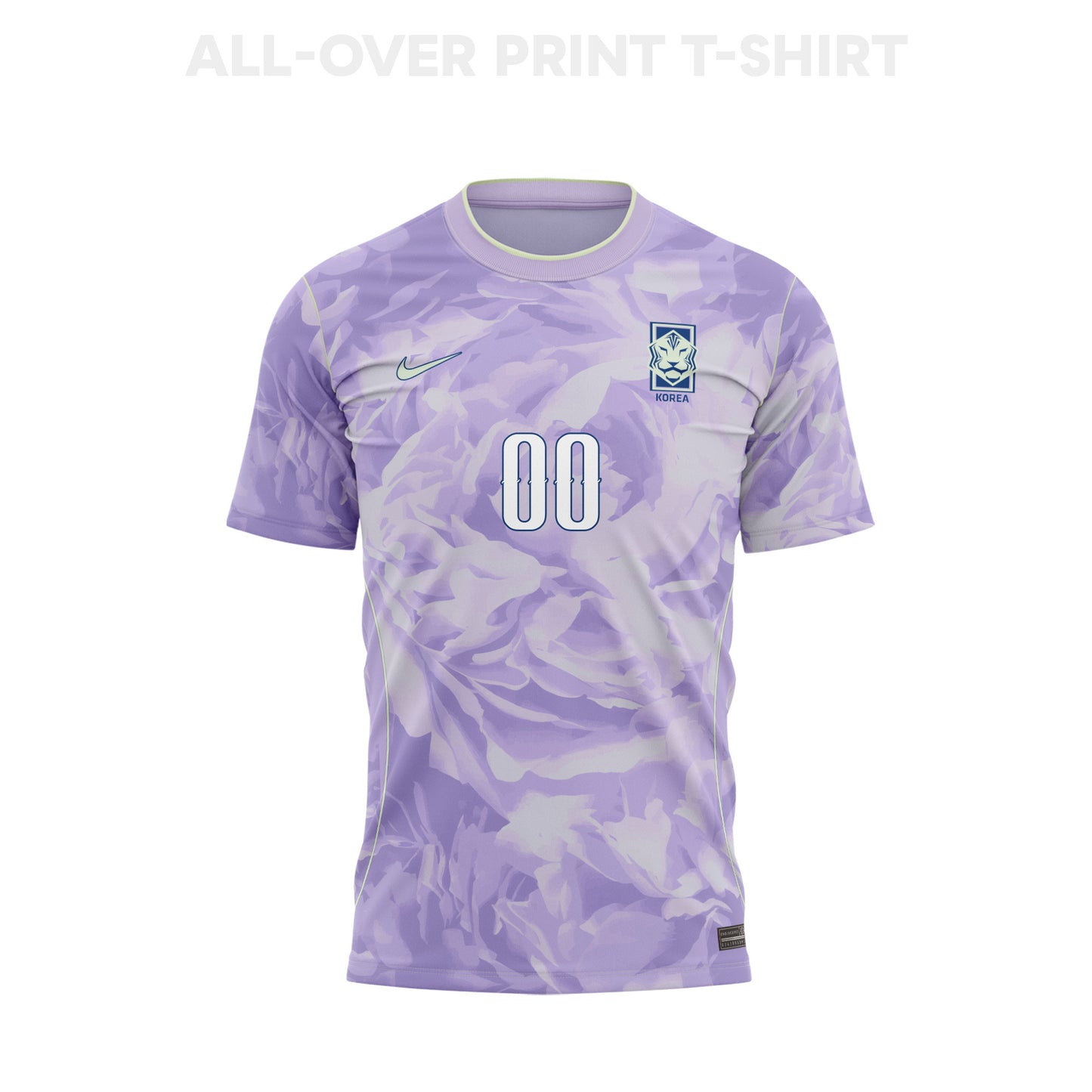 South Korea 2026 Away 3D T-Shirt Fully Printed – Personalized – Unisex, Purple