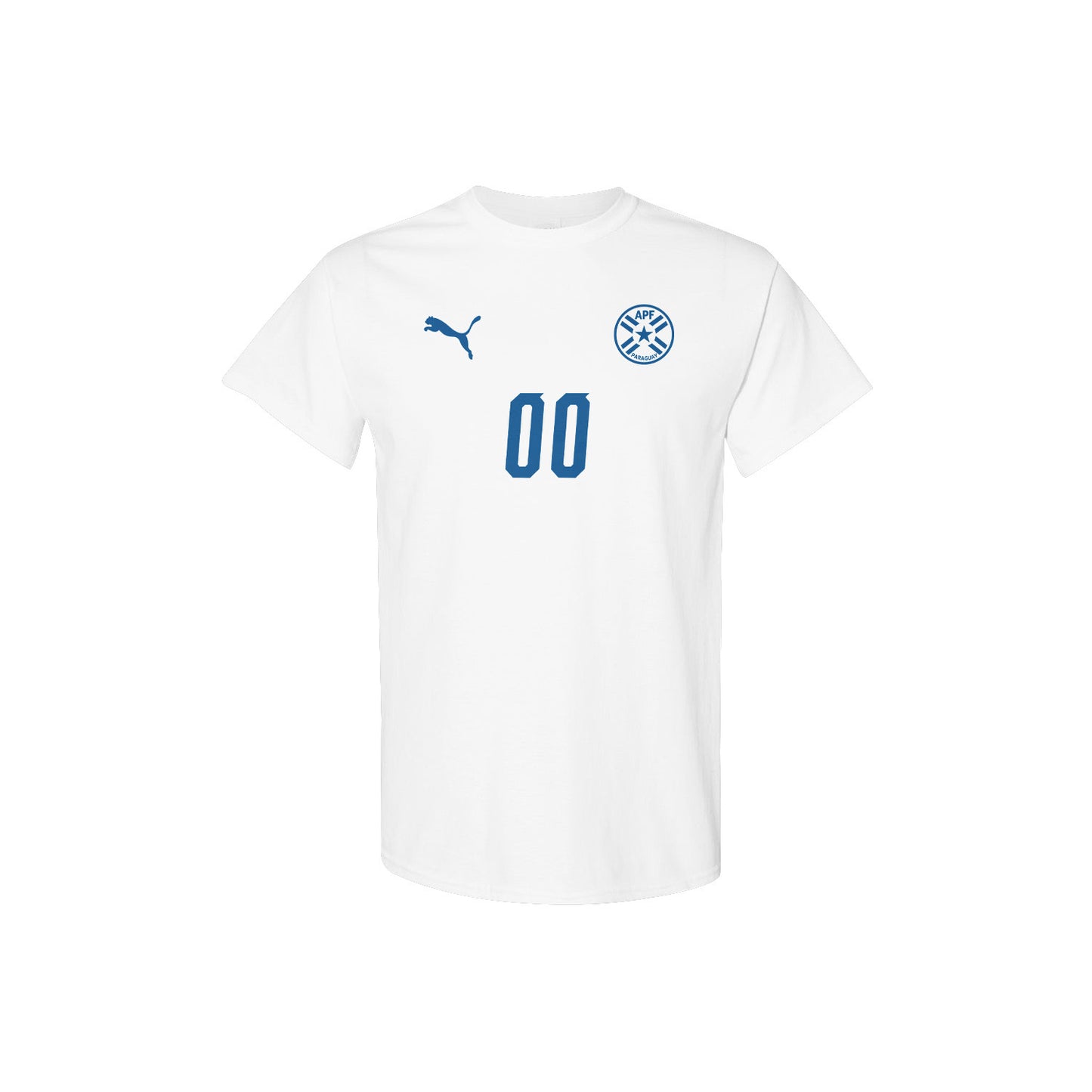 Paraguay Jersey Style Tee for World Cup 2026 - Personalized Soccer Fan T-Shirt