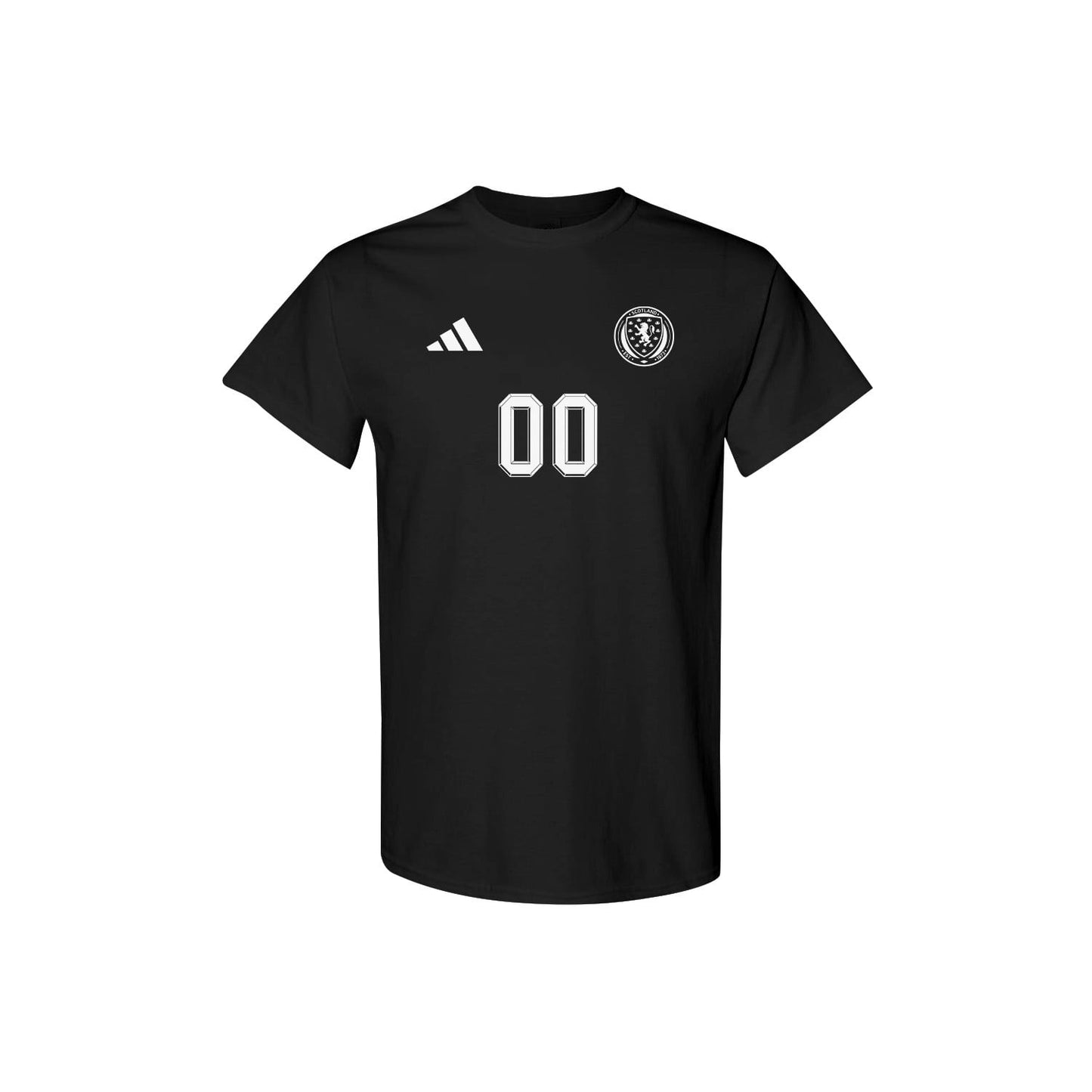 Scotland Jersey Style Tee for World Cup 2026 - Personalized Soccer Fan T-Shirt