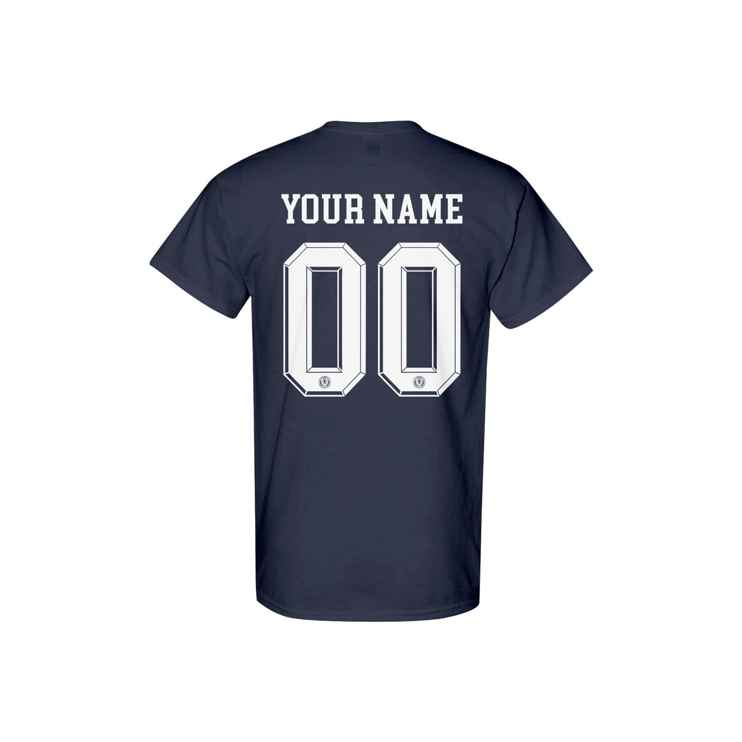 Scotland Jersey Style Tee for World Cup 2026 - Personalized Soccer Fan T-Shirt